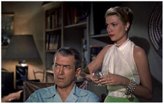 Grace Kelly, Rear Window Bracelet, Charm Bracelet, Pearl Jewelry, Gold and Pearl Statement Bracelet, Gold Charm, Mother's Day Gift